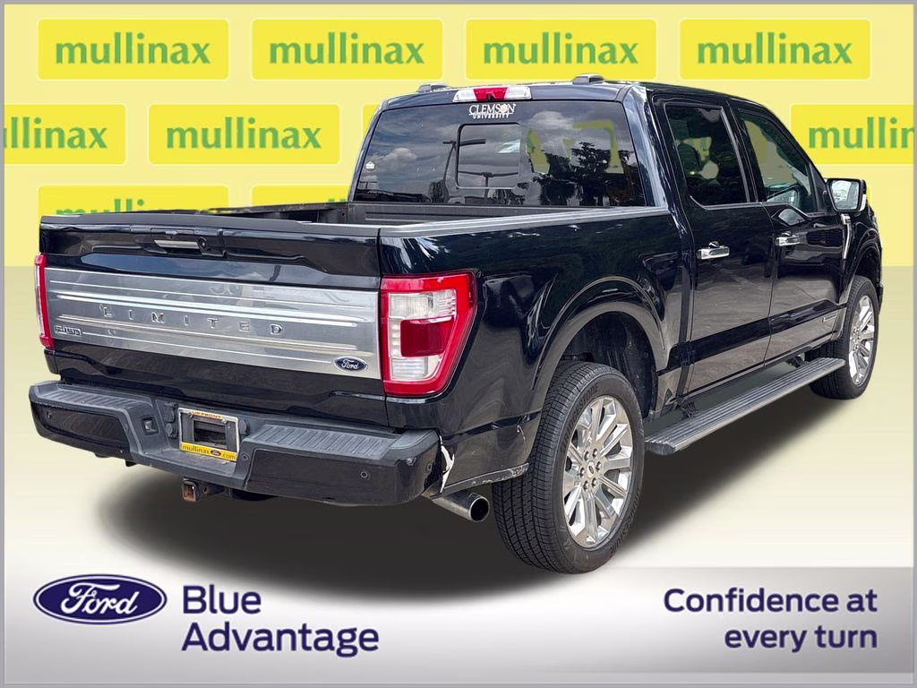 2021 Blue Metallic Ford F-150 Limited 4X4 Truck