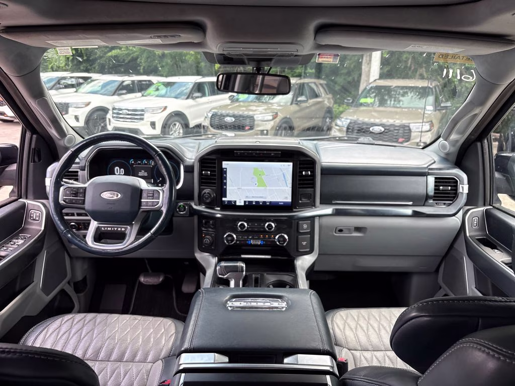 2021 Blue Metallic Ford F-150 Limited 4X4 Truck