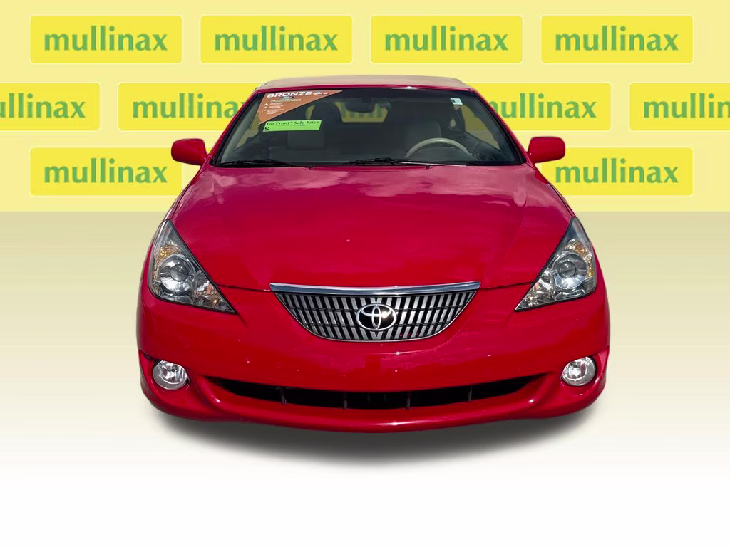 2006 Absolutely Red Toyota Camry Solara SLE FWD Convertible