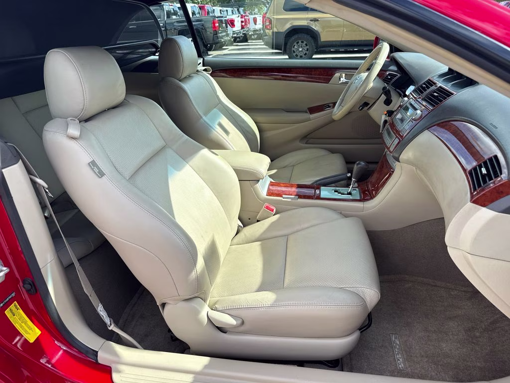 2006 Absolutely Red Toyota Camry Solara SLE FWD Convertible