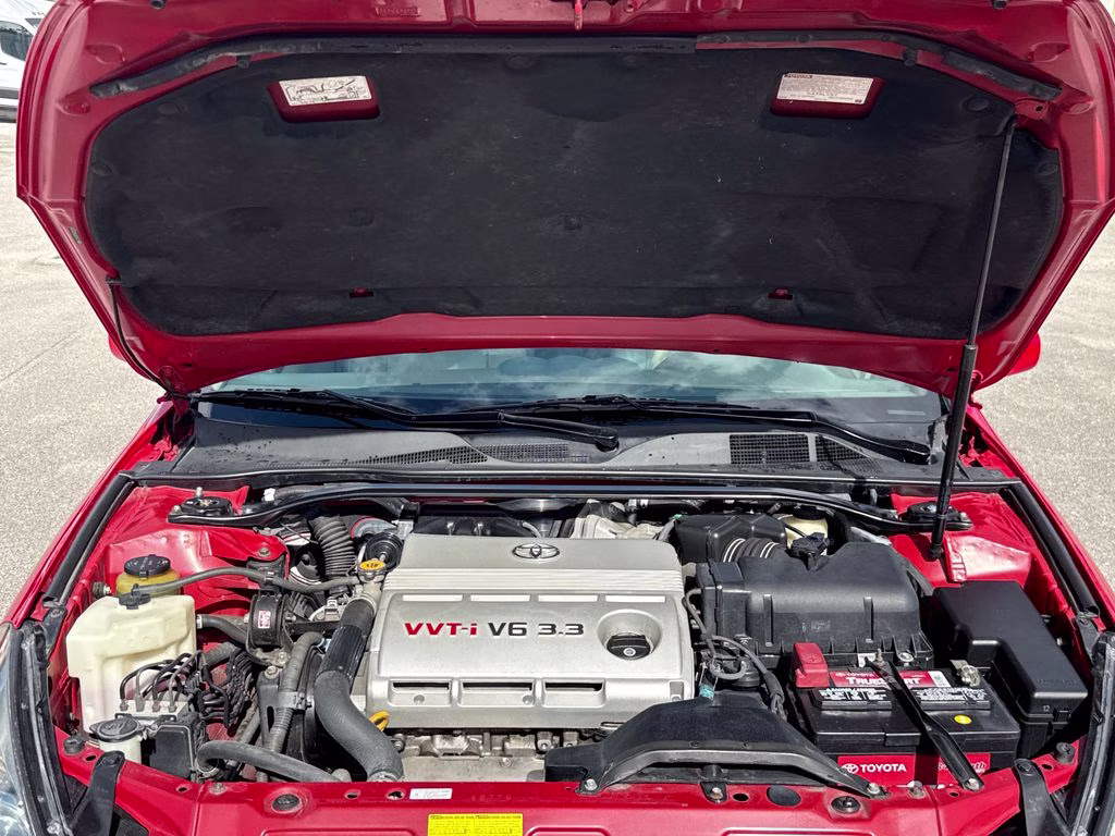 2006 Absolutely Red Toyota Camry Solara SLE FWD Convertible