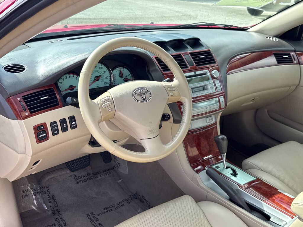 2006 Absolutely Red Toyota Camry Solara SLE FWD Convertible