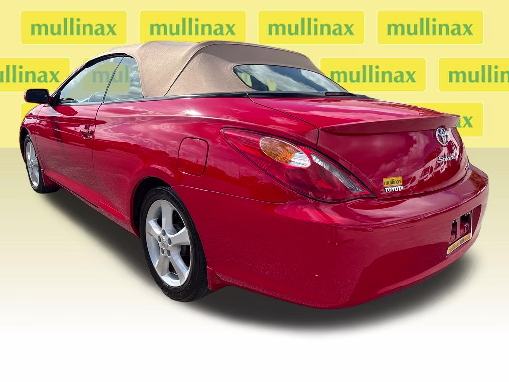 2006 Absolutely Red Toyota Camry Solara SLE FWD Convertible