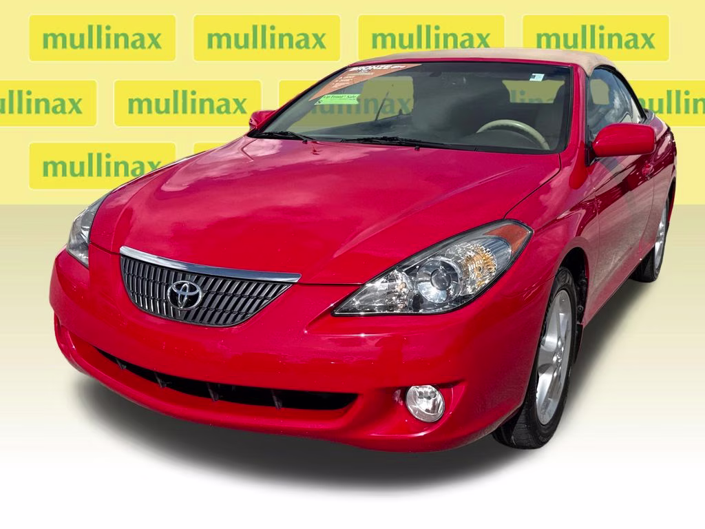 2006 Absolutely Red Toyota Camry Solara SLE FWD Convertible
