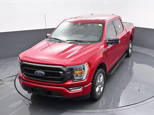2022 Red Ford F-150 XLT 4X4 Truck