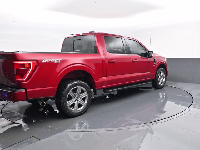 2022 Red Ford F-150 XLT 4X4 Truck