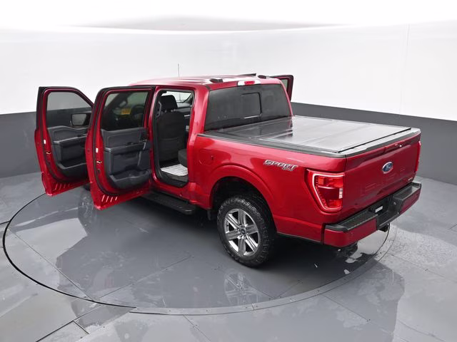 2022 Red Ford F-150 XLT 4X4 Truck