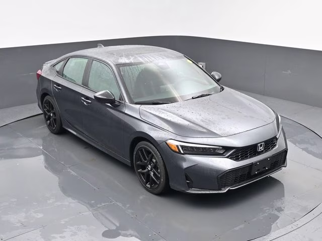 2025 Gray Honda Civic Hybrid Sport FWD Sedan