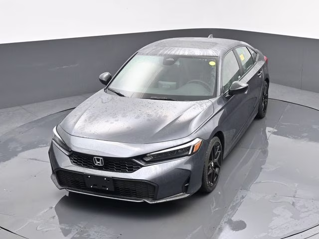 2025 Gray Honda Civic Hybrid Sport FWD Sedan