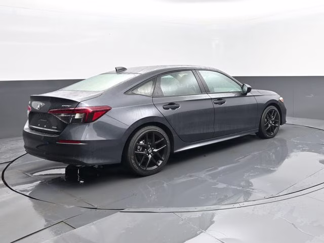 2025 Gray Honda Civic Hybrid Sport FWD Sedan