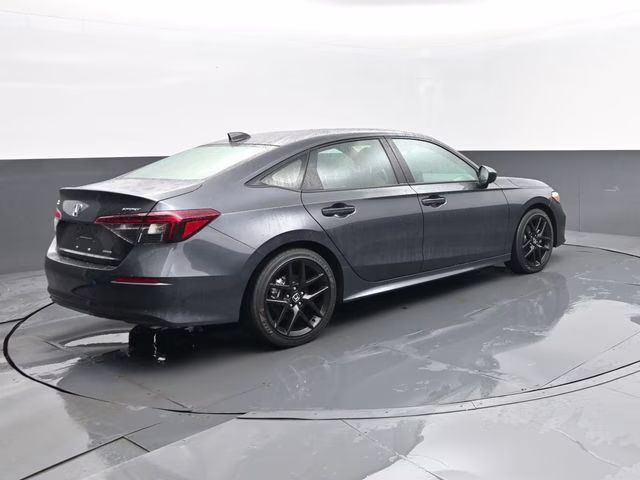 2025 Gray Honda Civic Hybrid Sport FWD Sedan