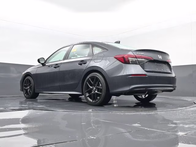 2025 Gray Honda Civic Hybrid Sport FWD Sedan