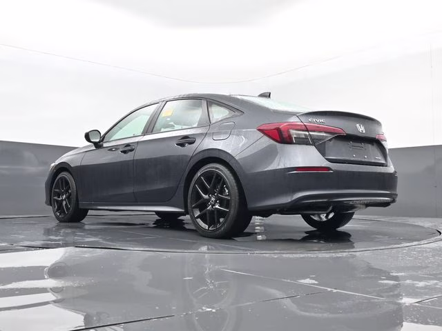 2025 Gray Honda Civic Hybrid Sport FWD Sedan