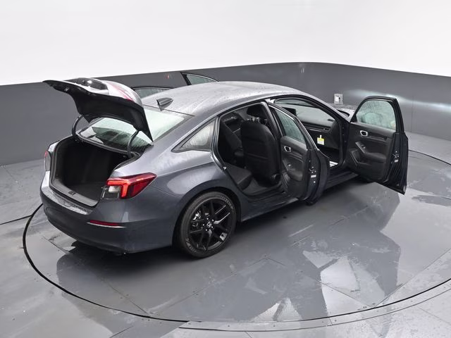 2025 Gray Honda Civic Hybrid Sport FWD Sedan