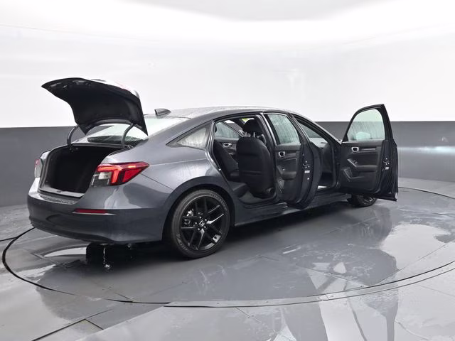 2025 Gray Honda Civic Hybrid Sport FWD Sedan