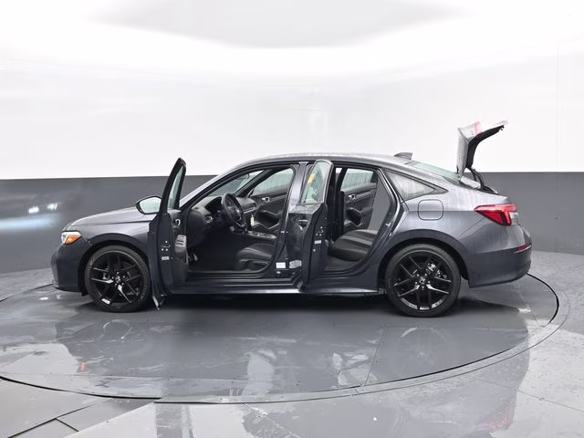2025 Gray Honda Civic Hybrid Sport FWD Sedan