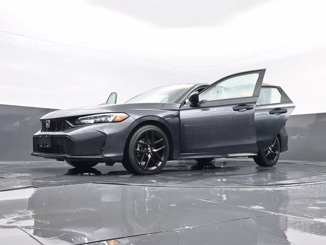 2025 Gray Honda Civic Hybrid Sport FWD Sedan
