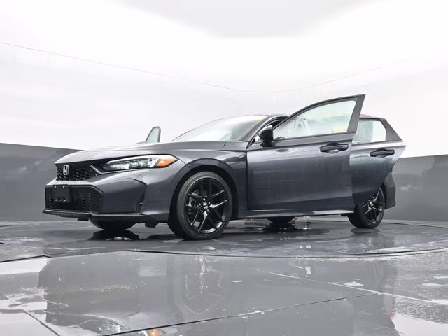 2025 Gray Honda Civic Hybrid Sport FWD Sedan