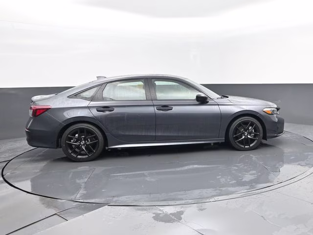 2025 Gray Honda Civic Hybrid Sport FWD Sedan