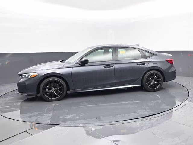 2025 Gray Honda Civic Hybrid Sport FWD Sedan