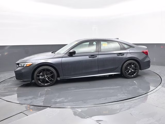 2025 Gray Honda Civic Hybrid Sport FWD Sedan