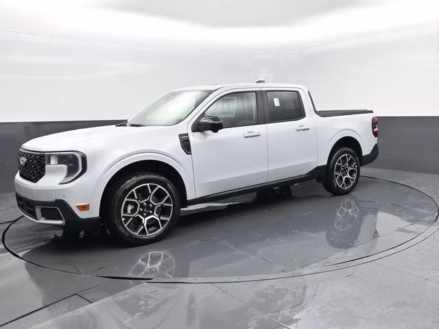 2026 Space White Metallic Ford Maverick Lariat AWD Truck