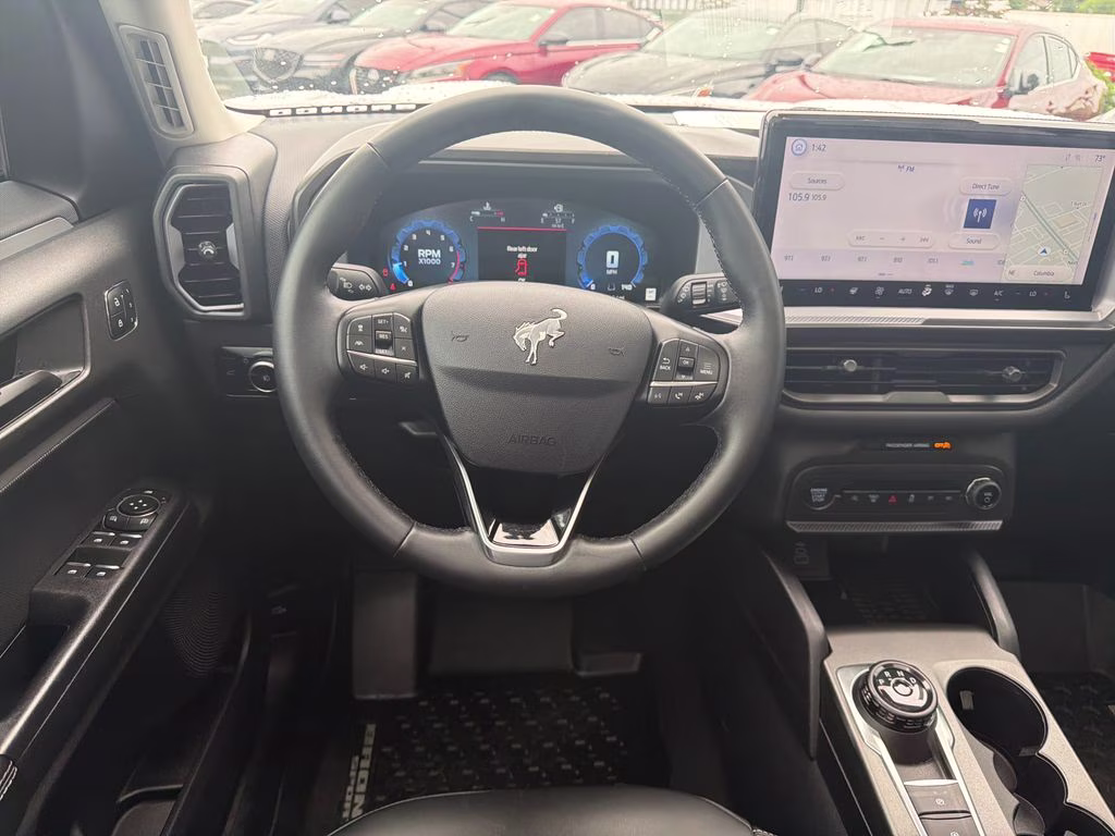 2025 Oxford White Ford Bronco Sport Outer Banks 4X4 SUV