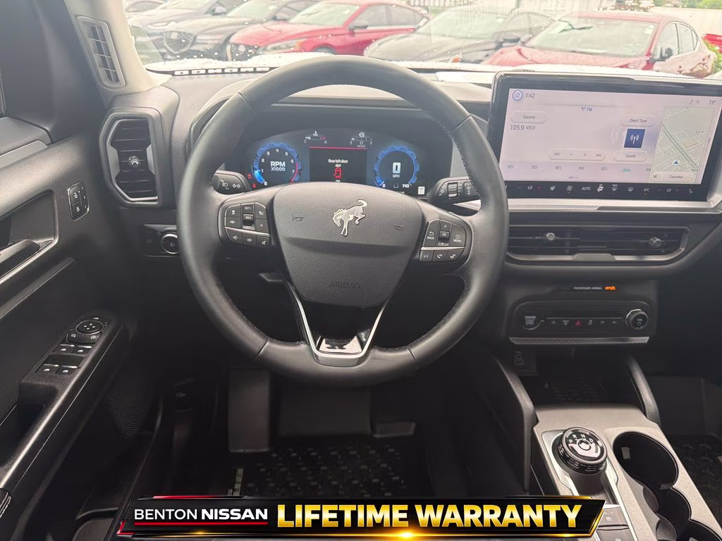 2025 Oxford White Ford Bronco Sport Outer Banks 4X4 SUV