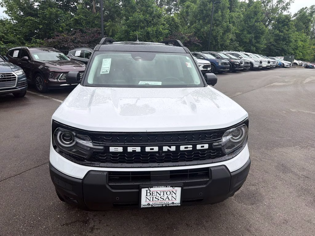 2025 Oxford White Ford Bronco Sport Outer Banks 4X4 SUV