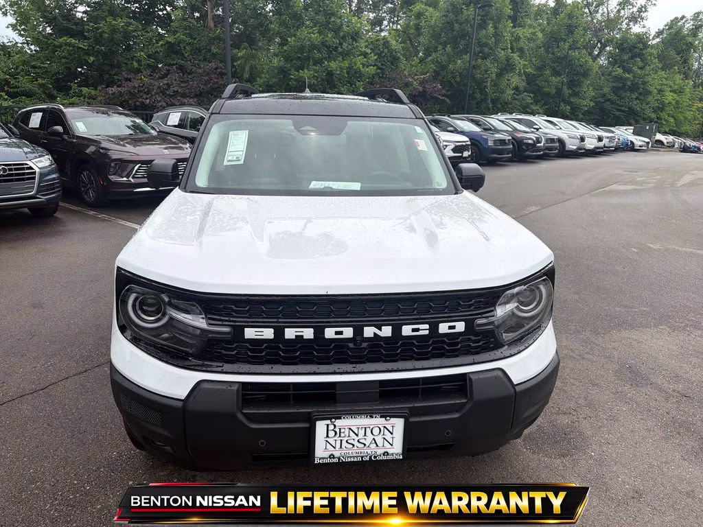 2025 Oxford White Ford Bronco Sport Outer Banks 4X4 SUV
