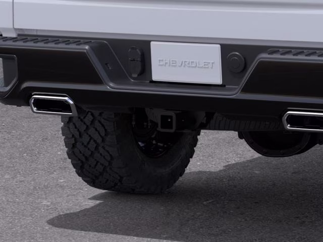 2026 Summit White Chevrolet Silverado 1500 Custom Trail Boss 4X4 Truck
