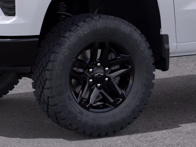 2026 Summit White Chevrolet Silverado 1500 Custom Trail Boss 4X4 Truck