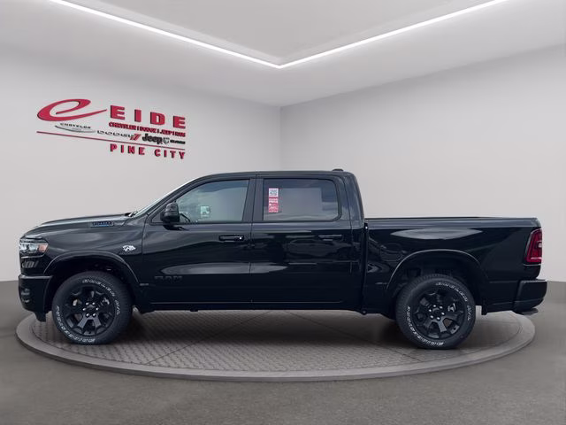 2026 Diamond Black Crystal Pearlcoat Ram 1500 Big Horn Night Edition 4X4 Truck