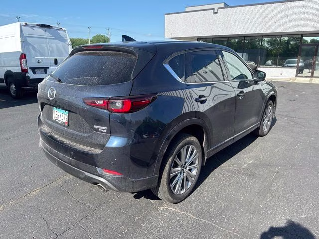 2023 Deep Crystal Blue Mica Mazda CX-5 2.5 Turbo Signature AWD SUV