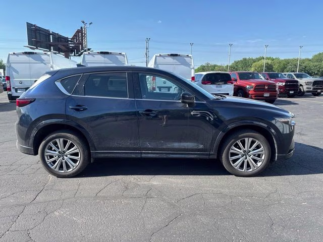 2023 Deep Crystal Blue Mica Mazda CX-5 2.5 Turbo Signature AWD SUV