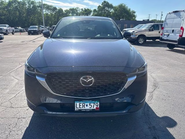 2023 Deep Crystal Blue Mica Mazda CX-5 2.5 Turbo Signature AWD SUV