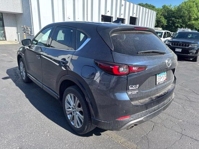 2023 Deep Crystal Blue Mica Mazda CX-5 2.5 Turbo Signature AWD SUV
