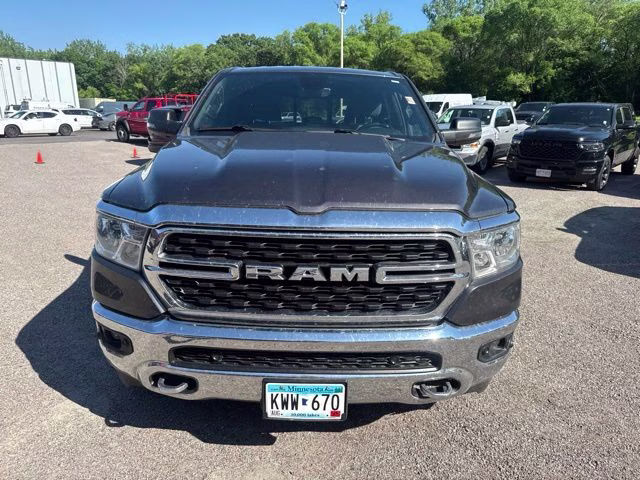 2023 Granite Crystal Metallic Clearcoat Ram 1500 Big Horn 4X4 Truck