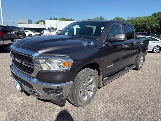 2023 Granite Crystal Metallic Clearcoat Ram 1500 Big Horn 4X4 Truck