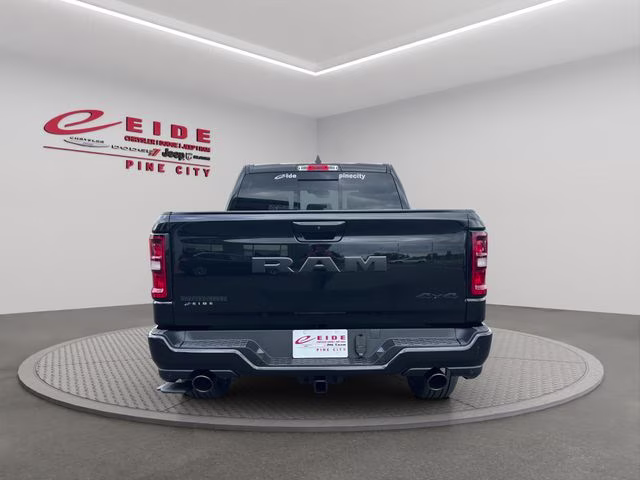 2026 Diamond Black Crystal Pearlcoat Ram 1500 Big Horn Night Edition 4X4 Truck