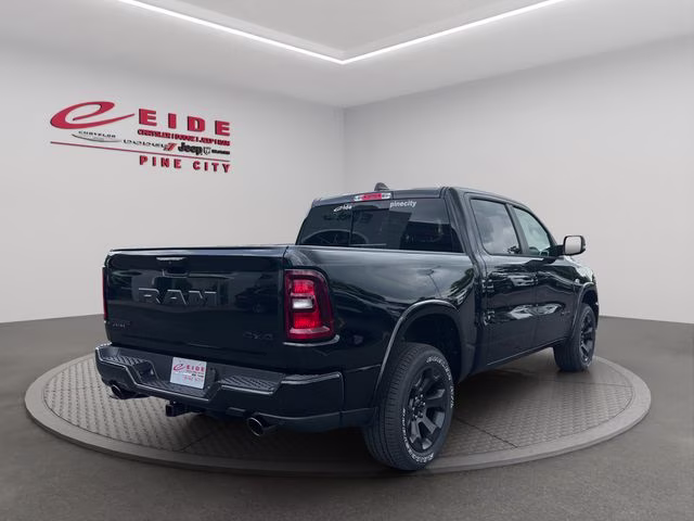 2026 Diamond Black Crystal Pearlcoat Ram 1500 Big Horn Night Edition 4X4 Truck