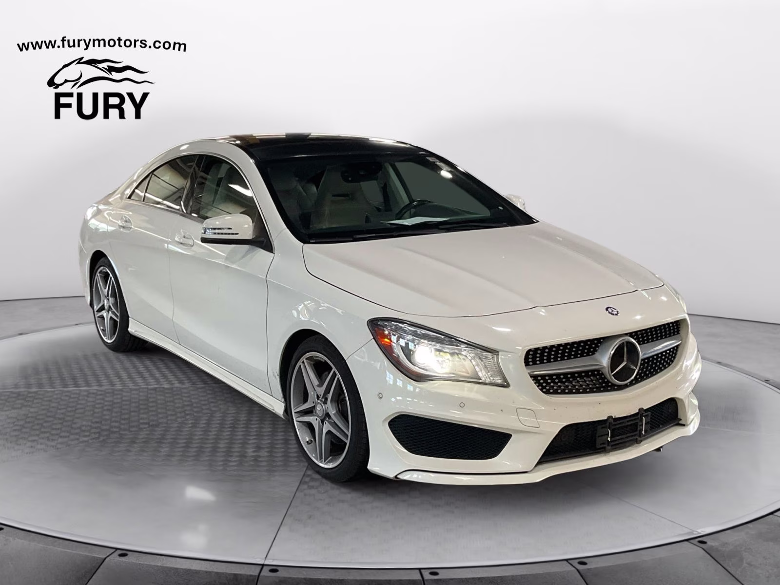 2014 White Mercedes-Benz CLA CLA 250 FWD Sedan