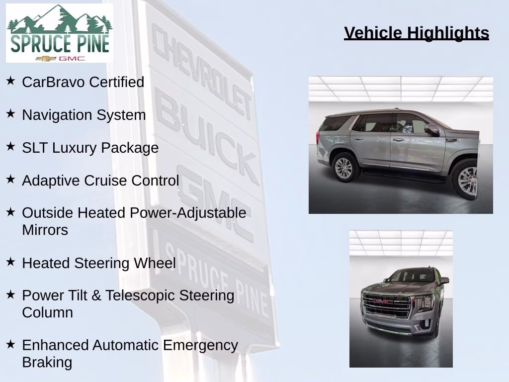 2023 Sterling Metallic GMC Yukon SLT RWD SUV