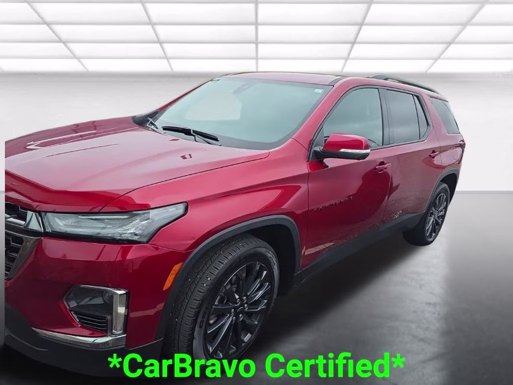 2023 Radiant Red Tintcoat Chevrolet Traverse RS FWD SUV