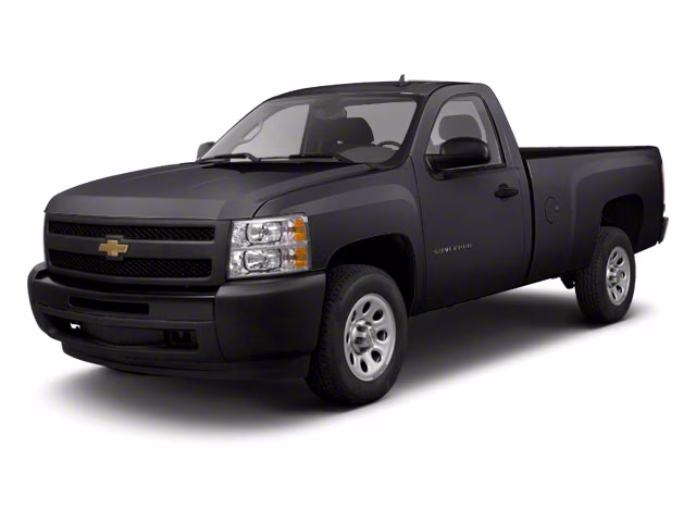 2013 Black Chevrolet Silverado 1500 LT 4X4 Truck