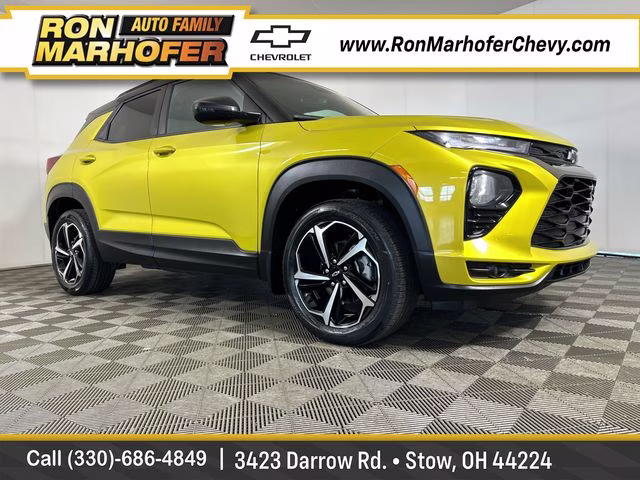 2023 Nitro Yellow Metallic Chevrolet Trailblazer RS AWD SUV