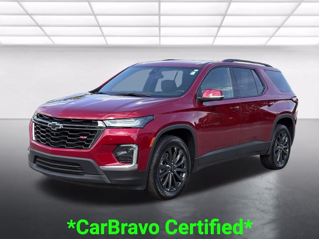 2023 Radiant Red Tintcoat Chevrolet Traverse RS FWD SUV