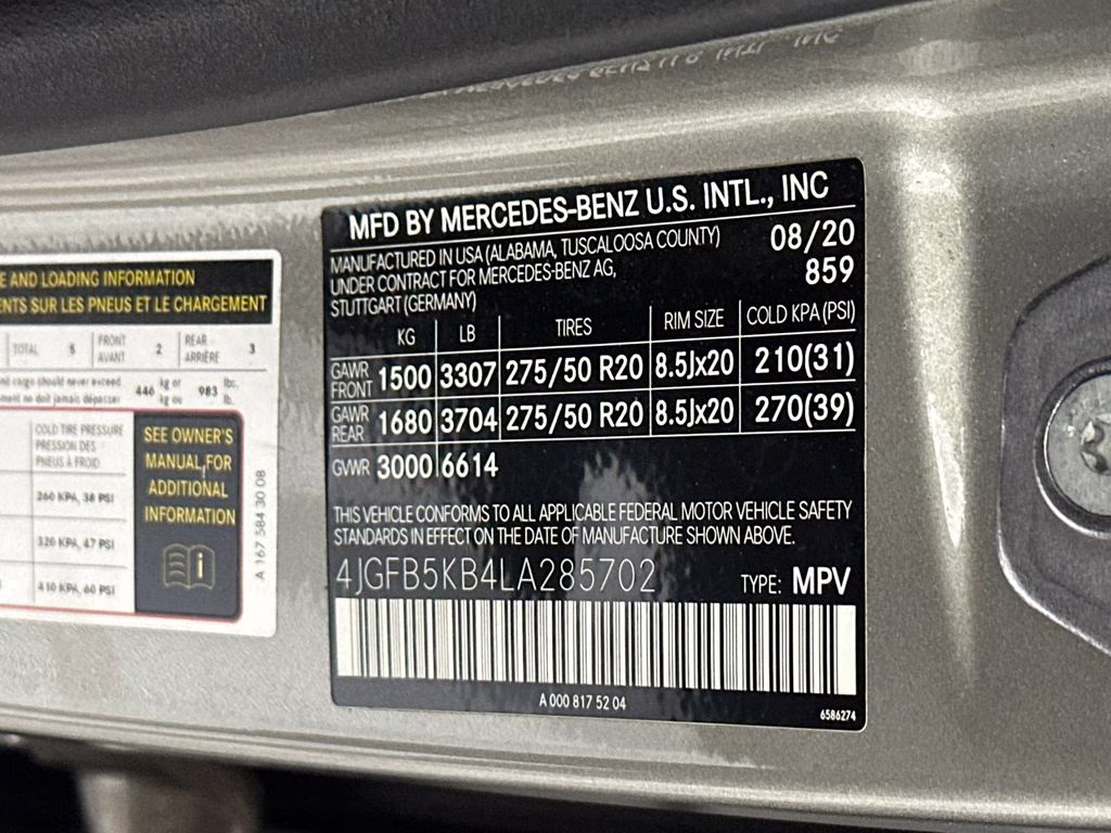 2020 Mojave Mercedes-Benz GLE GLE 450 AWD SUV