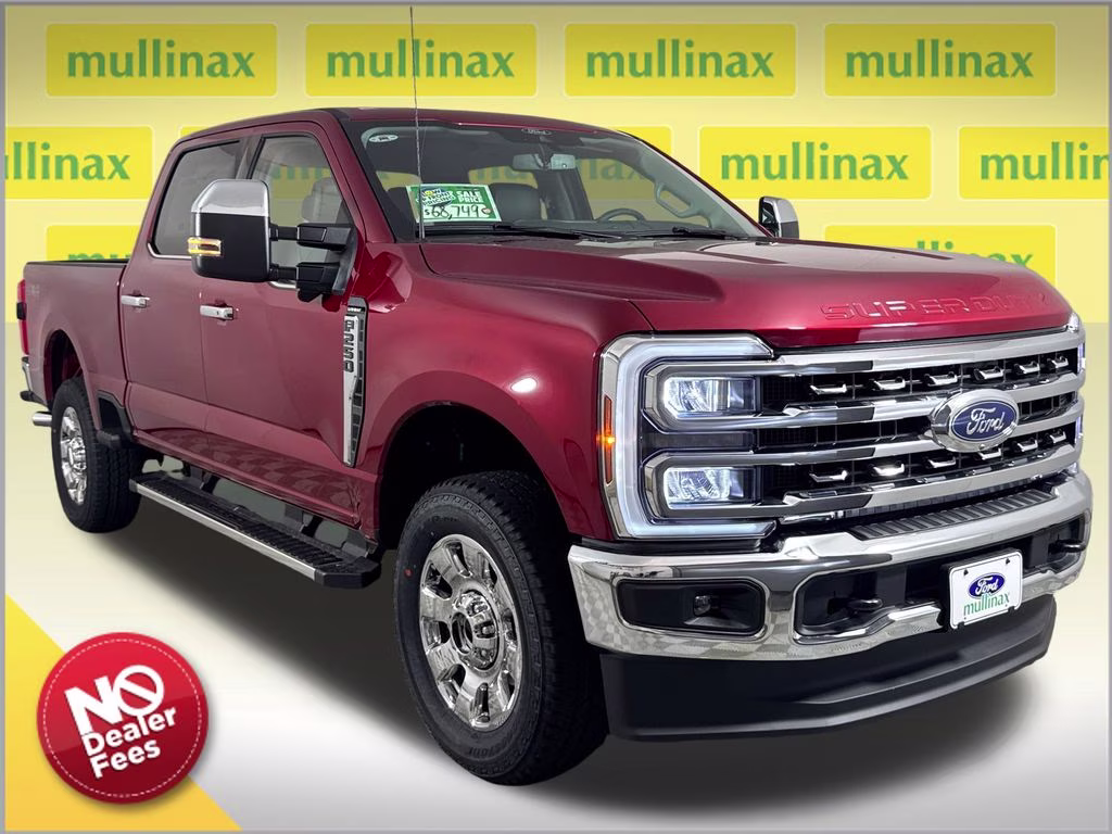 2026 Ruby Red Metallic Tinted Clearcoat Ford Super Duty F-250 SRW Lariat 4X4 Truck