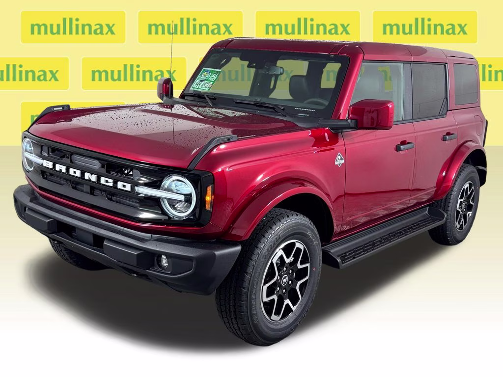 2026 Ruby Red Met Tinted CC Ford Bronco Outer Banks 4X4 SUV